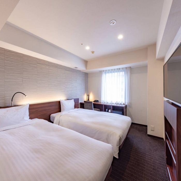 緊湊雙床間禁煙